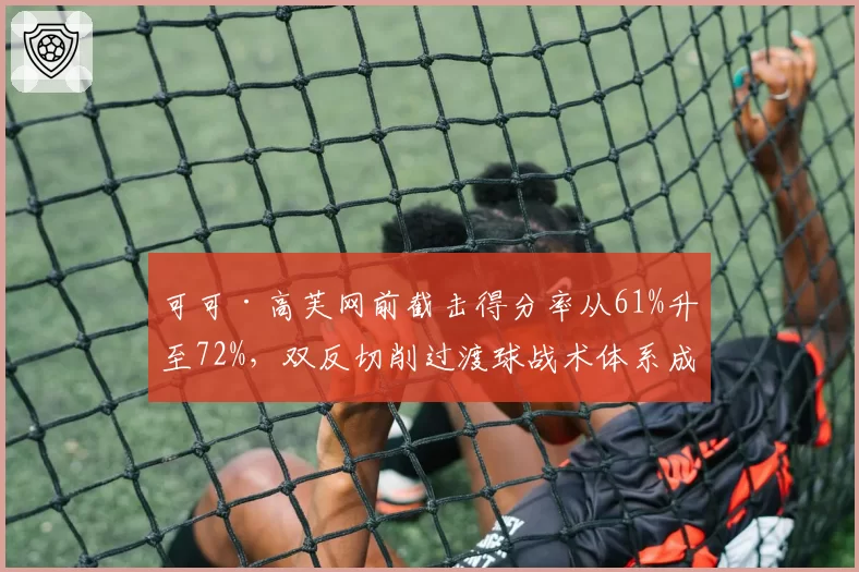 可可·高芙网前截击得分率从61%升至72%,双反切削过渡球战术体系成型